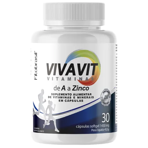 Embalagem do produto Vivavit Supl. Vitaminico e Mineral