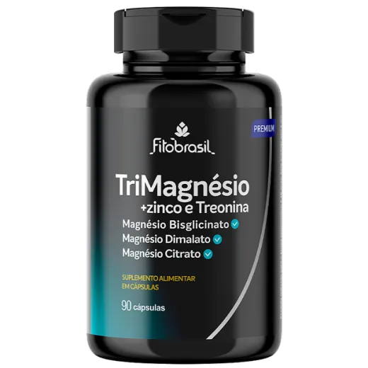 Embalagem do produto TriMagnésio + Zinco e Treonina