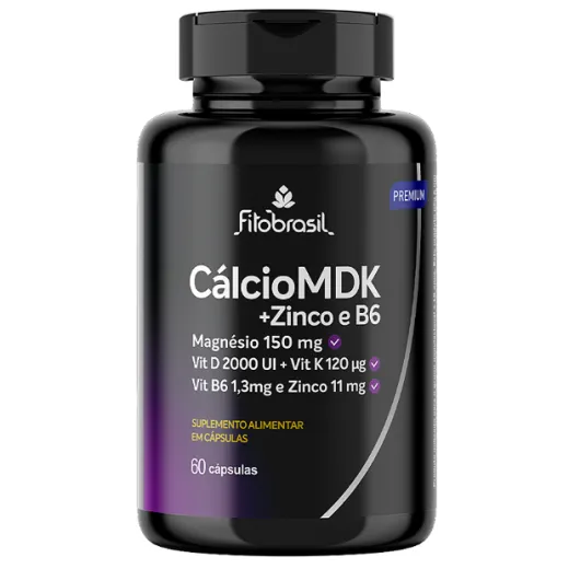 Embalagem do produto Cálcio MDK Zinco + B6