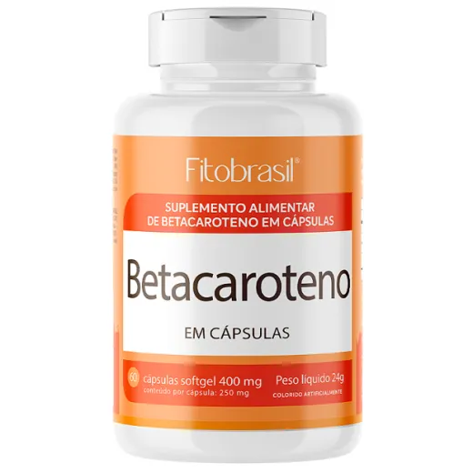Embalagem do produto Betacaroteno