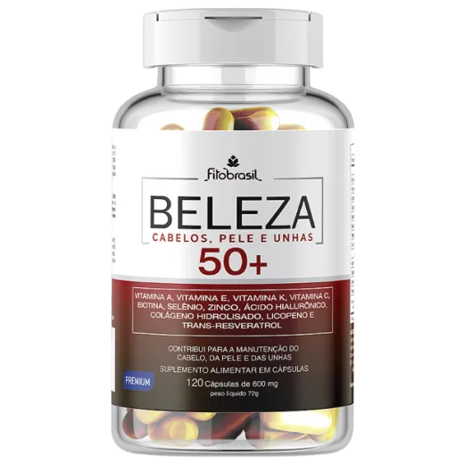Embalagem do produto Beleza 50+