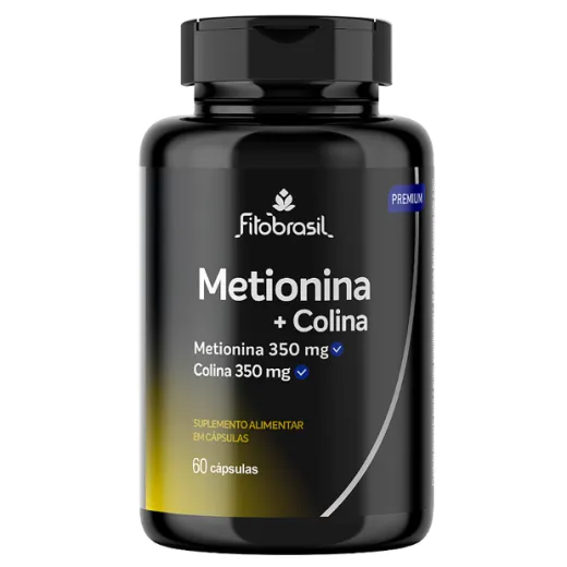 Embalagem do produto Metionina + Colina
