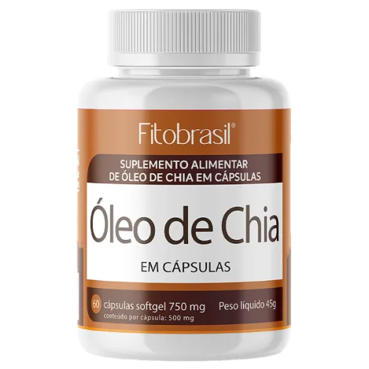 Embalagem do produto Óleo de Chia