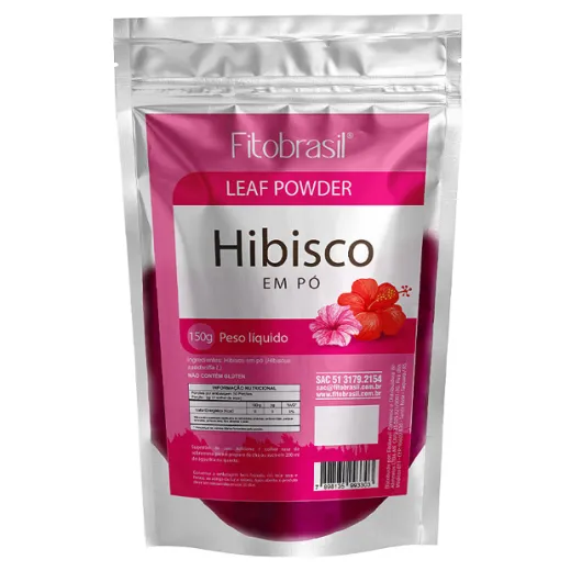 Embalagem do produto Hibisco Soluvel em pó