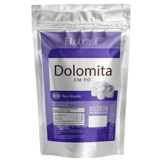 Embalagem do produto Dolomita em pó