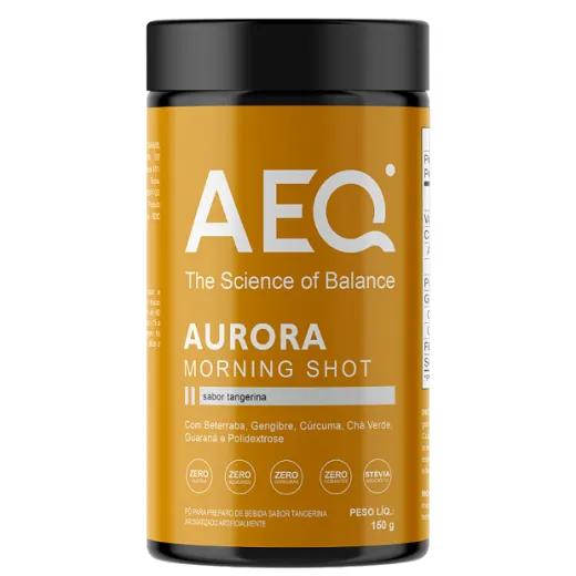 Embalagem do produto Shot Matinal Aurora energia