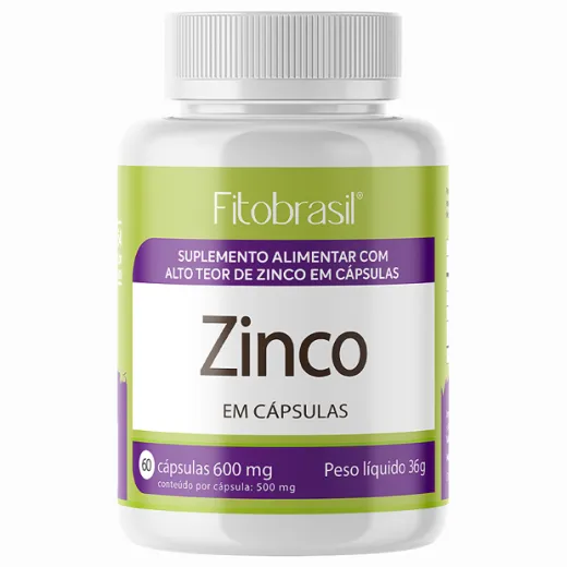 Embalagem do produto Zinco 500 mg